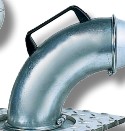 [FL-100-CURVA] Elbow with handle (FL-100-CURVA, CORAL)