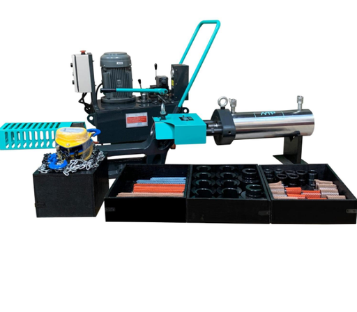 [HEPP100T-E230] Excavator (tracked machinery) track chain press (HEPP100T-E230)
