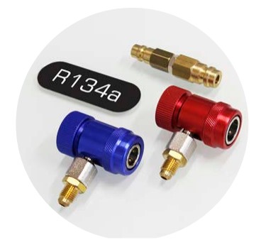[02.022.180] R134a šļūteņu un uzgaļu komplekts A/C stacijai (02.022.180, SPIN)