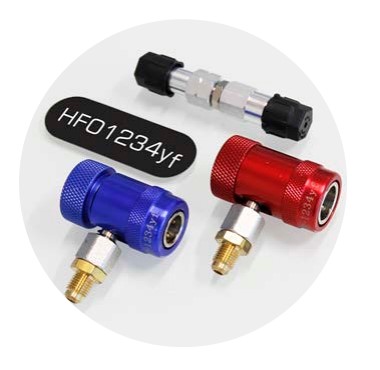 [02.022.181] HFO1234yf hose and coupler set for SPIN A/C station (02.022.181, SPIN)