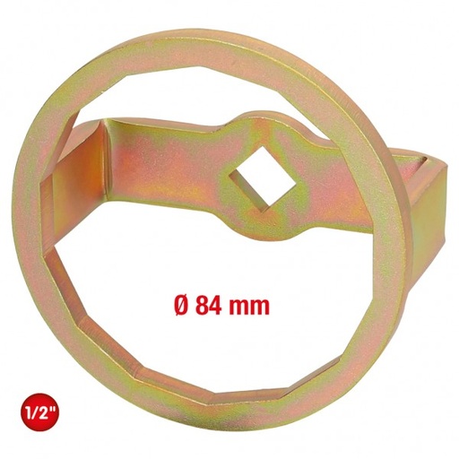 [150.9543] 1/2" Oil filter wrench, Ø 84 mm / 14 flats (150.9543, KS TOOLS)