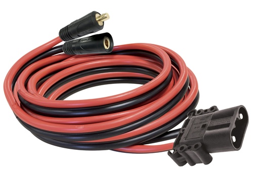[025714] Charging / starting cables 5.0 m, 25 mm², REMA / POWER connectors, GYSFLASH HF (025714, GYS)
