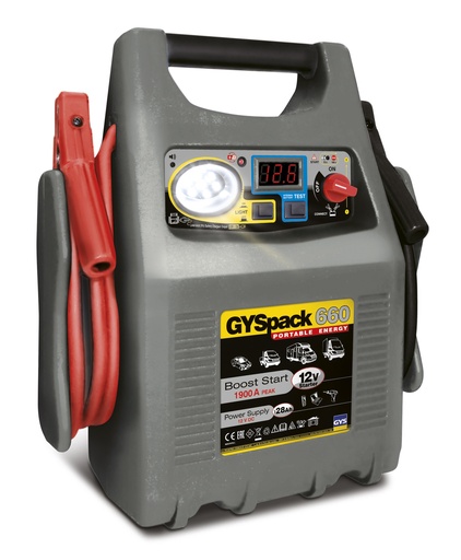 [027879] Battery booster GYSPACK 660 - (UK) (027879, GYS)