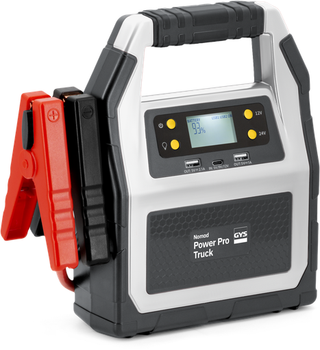 [028845] Litija (Li-Ion) palaišanas iekārta (booster) GYS NOMAD POWER PRO TRUCK (UK spraudnis) (028845, GYS)