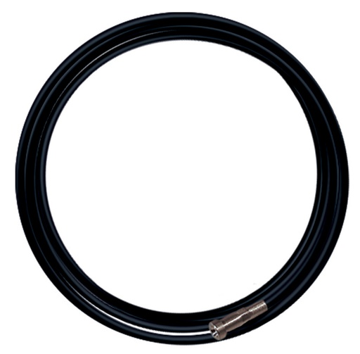[039827] Carbon-teflon liner, 4 m, for Alu/Stainless steel Ø1–1.2, black (039827, GYS)