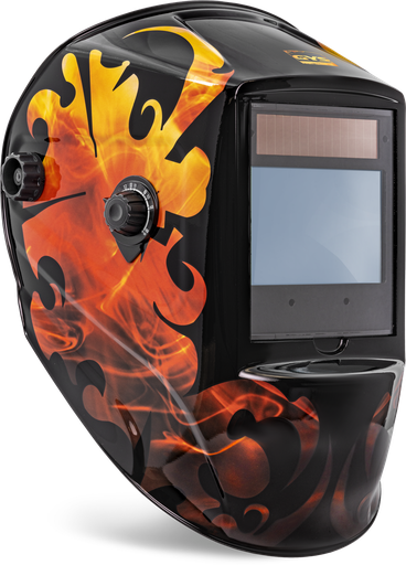 [044098] ZEUS 5-13 G FIRE TRUE COLOR HELMET (044098, GYS)