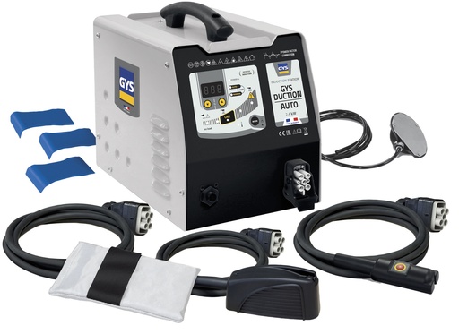 [048799] Indukcinis kaitintuvas GYSDUCTION AUTO BODY SHOP (generatorius + 3 induktoriai + atramos + pedalas) (048799, GYS)