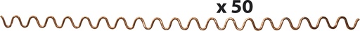 [049727] Corrugated wires, 50 pcs (049727, GYS)
