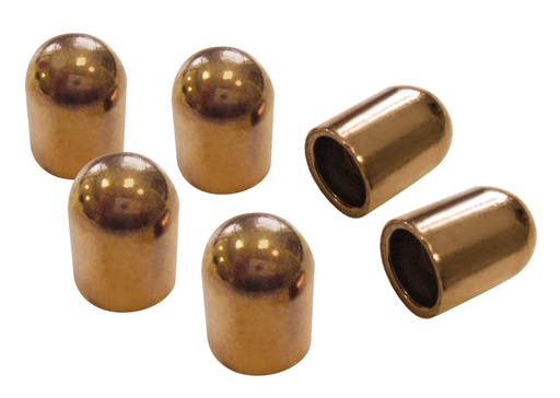 [049970] Round electrode caps, F type, 6 pcs (049970, GYS)