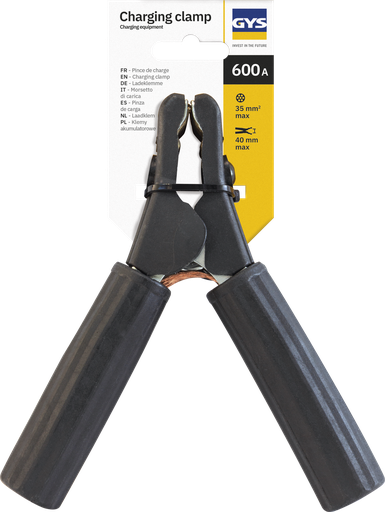 [053786] INSULATED CLAMP 600A - BLACK - Bulk (053786, GYS)