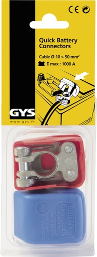 [054455] Quick battery connectors 10–50 mm², 2 pcs (054455, GYS)