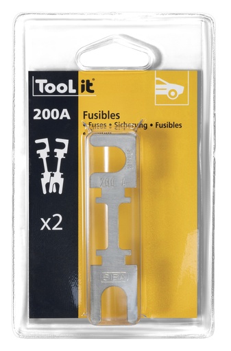 [054547] Fuse kit 2 x 200A (STARTIUM/DIAG) (054547, GYS)