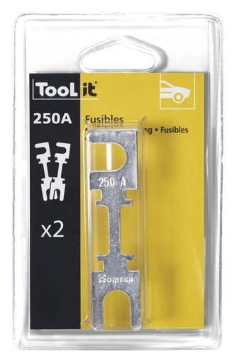 [055568] Fuse kit 2 x 250A (STARTIUM 980) (055568, GYS)