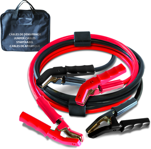 [056619] JUMP LEADS SUPER PRO 1000A (BAG) - INSULATED CLAMPS - 50 mm² - 2 x 5 m (056619, GYS)