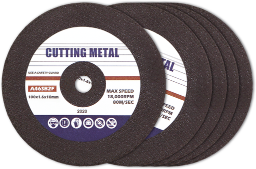 [057883] Cutting discs Ø100 mm / 1.6 mm for angle grinder (057883, GYS)