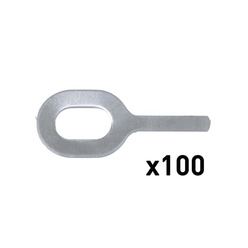 [059511] Taisni vilkšanas gredzeni Nr.5, AlMg3 1,5 mm, ARCPULL, 100 gab. (059511, GYS)