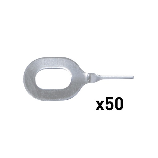 [059542] Twisted pull rings No.1 (Al-Special) (059542, GYS)
