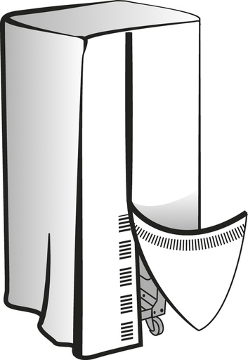 [059870] Aizsargpārsegs DENTSTATION ratiņiem (059870, GYS)