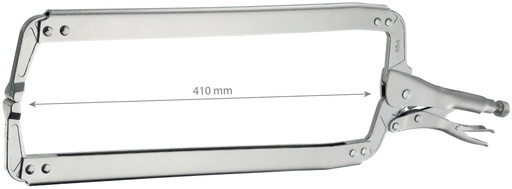 [061354] Skavas žokļi ar šauriem galiem 610 mm, atvērums 410 mm (061354, GYS)