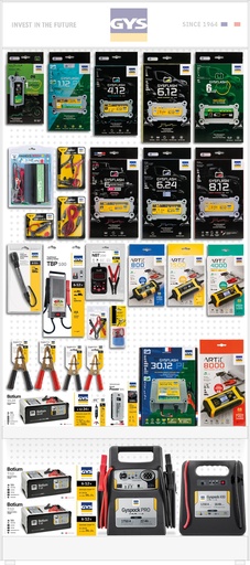 [062412] Point of Sale Display Stand with Chargers SB1 (without GYS display) (062412, GYS)