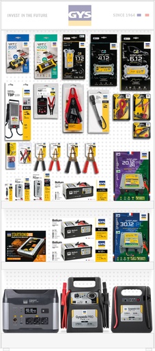 [062436] POINT OF SALE DISPLAY CHARGER FA1 (without GYS display) (062436, GYS)