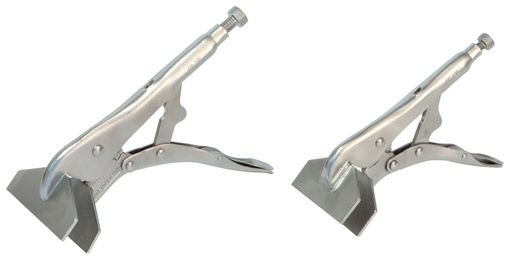 [062719] Flat-Nose Lock-Grip Pliers, 200 and 250 mm (062719, GYS)
