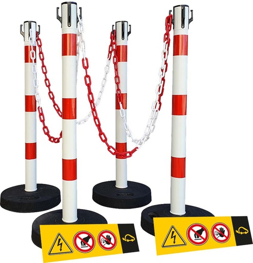 [064409] Apsaugos zonos komplektas elektromobiliams / hibridams (064409, GYS)
