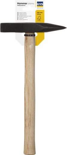 [066663] PRO chipping hammer 285 mm / 370 g - plastic handle (066663, GYS)