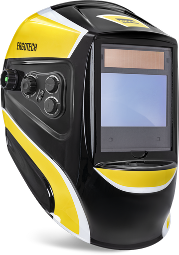 [068667] Welding helmet ERGOTECH+ 3/5-13 G BLACK TRUE COLOR (068667, GYS)