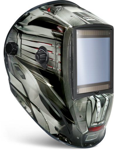 [068698] SPACEVIEW ALIEN TRUE COLOR XXL 3/5-13 G welding helmet (068698, GYS)