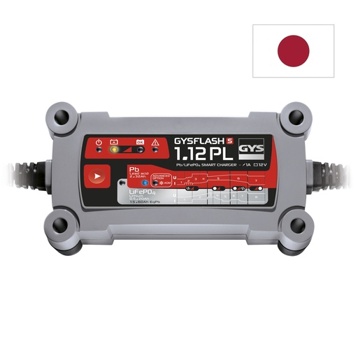 [070851] Battery charger GYSFLASH S 1.12 PL - 100V - JP (070851, GYS)