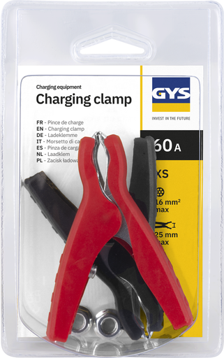 [071872] Charging clamps 60 A-XS (pair) (071872, GYS)