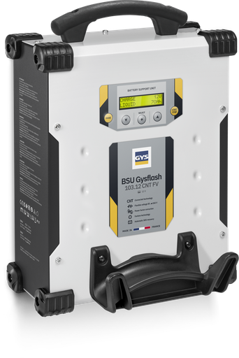 [072008] GYSFLASH 103.12 CNT FV battery charger, 5 m cables (072008, GYS)
