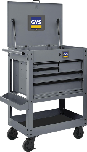 [076143] PREMIUM workstation with 5 drawers (076143, GYS)