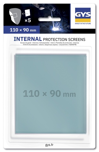 [076815] Iekšējie aizsargstikli 110 × 90 mm (FLIP FLAP) (076815, GYS)