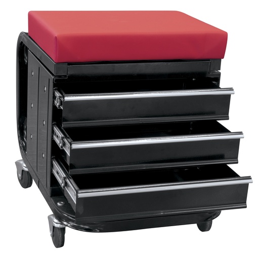 [079878] WORKSHOP STOOL with 3 DRAWERS (079878, GYS)