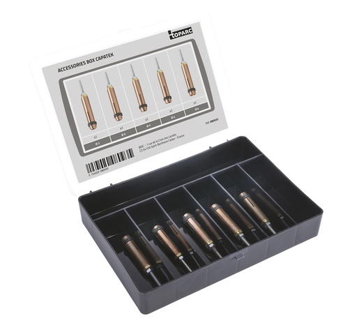 [080935] CAPATEK accessory box with pin holders (080935, GYS)
