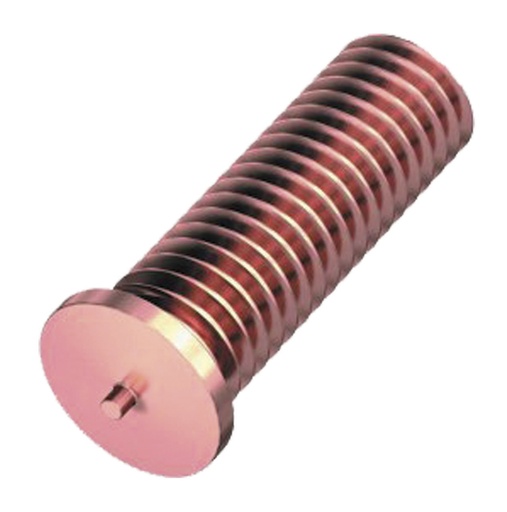 [081352] Copper-coated steel threaded studs M8×20 mm, 200 pcs (081352, GYS)