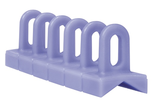 [082892] Violetiniai kampiniai plastikiniai žiediniai strypeliai 6×35×156 mm, 3 vnt. (082892, GYS)