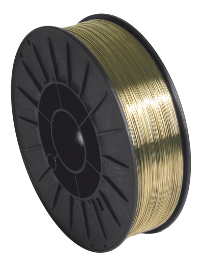 [086180] MIG WIRE REEL CuAl8 Ø1.0 - 15 KG D.300 - ERCuAl-A1 / S Cu6100 (086180, GYS)
