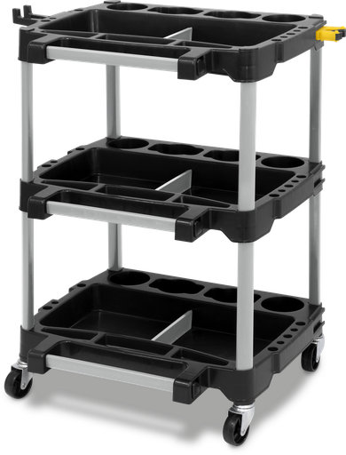 [087309] Trijų lentynų vežimėlis kėbulo remontui (087309, GYS)