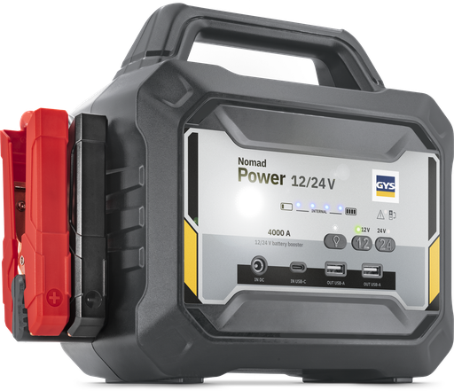 [088931] Litija (Li-Ion) palaišanas iekārta (booster) GYS NOMAD POWER 12/24V (088931, GYS)