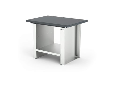 [ELFA-100-A2G] MONO workbench, fixed height, standard sides, flat top, shelf 600 mm, 1000 mm, Filcar (ELFA-100-A2G, FILCAR)