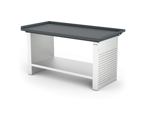 [ELFC-150-A1G] Darbgalds MONO, fiks. augstuma, slēgti sāni, aizsargmala, plaukts 600 mm, 1500 mm, Filcar (ELFC-150-A1G, FILCAR)