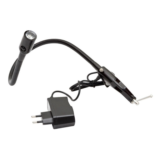 [LL2_230V] LED lamp with clamp, 230 V (LL2_230V, HOLZMANN)