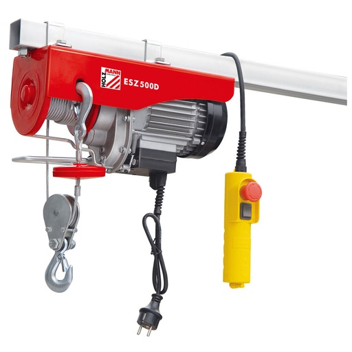 [ESZ500D_230V] Electrical wire rope hoist 500kg (ESZ500D_230V, HOLZMANN)