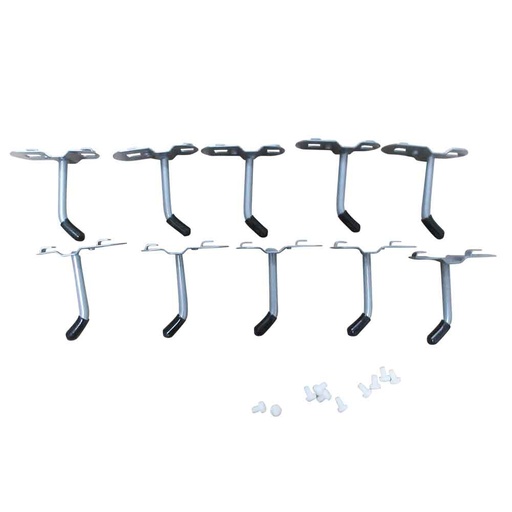 [WESS13HOOK] Single oblique hook (10pcs) (WESS13HOOK, HOLZMANN)