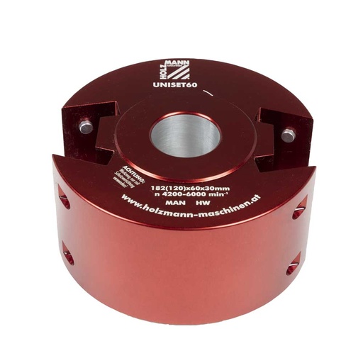 [UNISET60] Universāla nažu galva / komplekts (UNISET60, HOLZMANN)