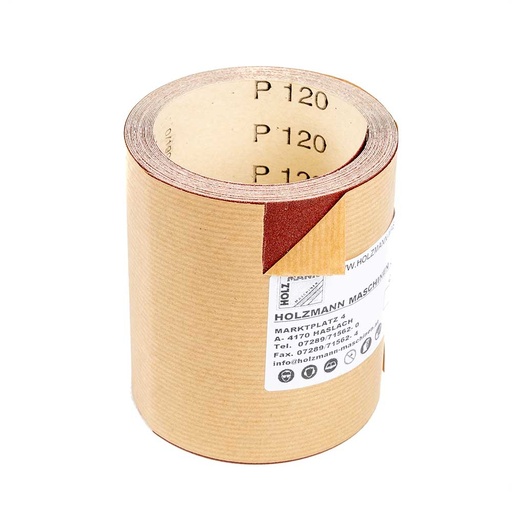 [SLWK120] Sanding roll 5m graining: 120 (SLWK120, HOLZMANN)