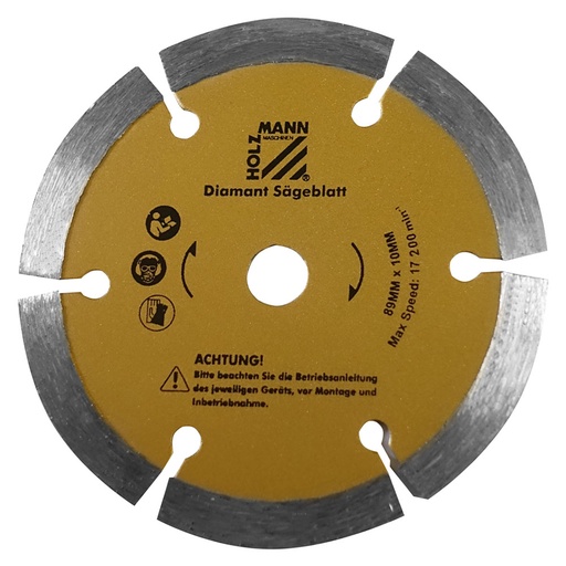 [KSB8910DIAM/2] Deimantinis pjovimo diskas Ø 89mm (KSB8910DIAM/2, HOLZMANN)